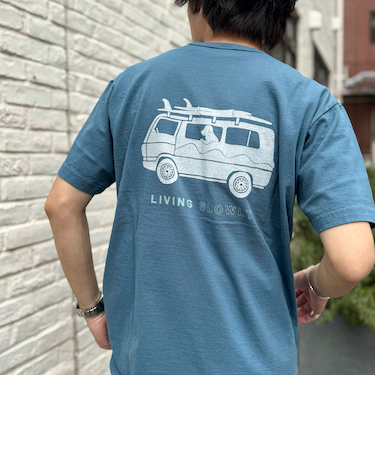 【STONEWOLD】SLOWLY WAGON バックプリントTシャツ 25SS