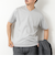 《ビジカジ対応》シルケットスムース Vネック ドレスTシャツ 25SS