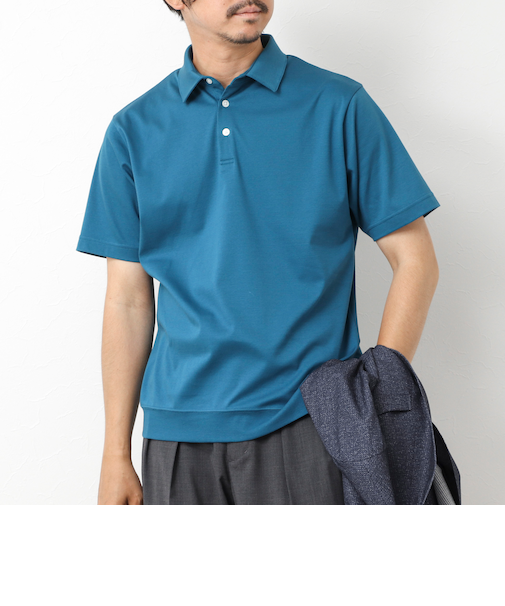 《ビジカジ対応》シルケットスムース ドレスポロ ビズポロ 25SS