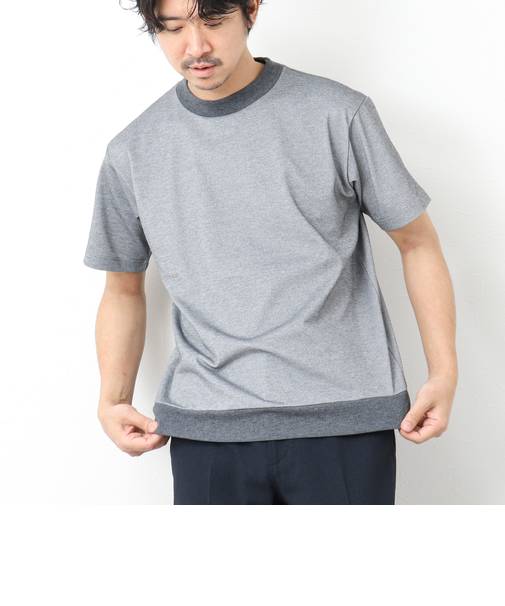 《ビジカジ対応》【Quattro Seven】《吸水速乾/UVカット》カノコドレスT 25SS