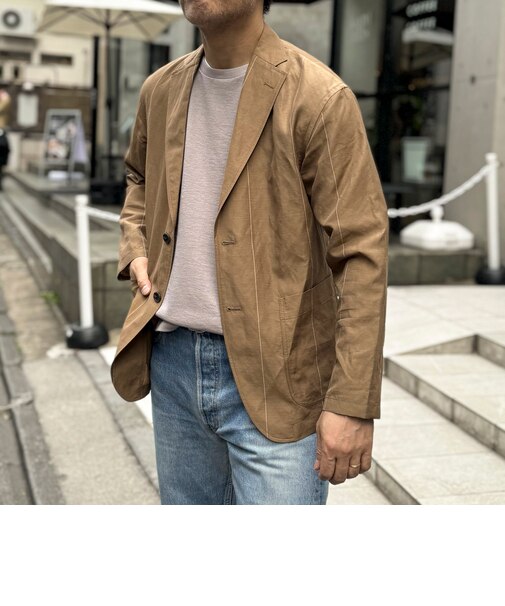 キュプラリネン イージージャケット 25SS