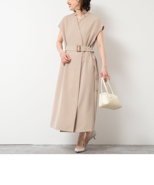 【yosoyuki series】2wayコートワンピース