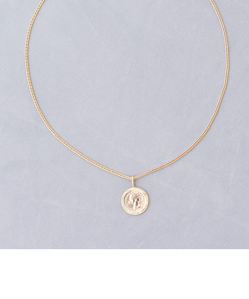 【grace grace/グラスグラス】コインネックレス