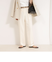 【PR林☆別注カラーあり】ウォッシャブルツイルストレッチ愛されワイドパンツ