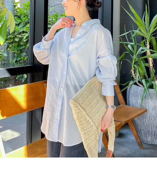 ◇【WEB限定】MY STANDARD シアーシャツ