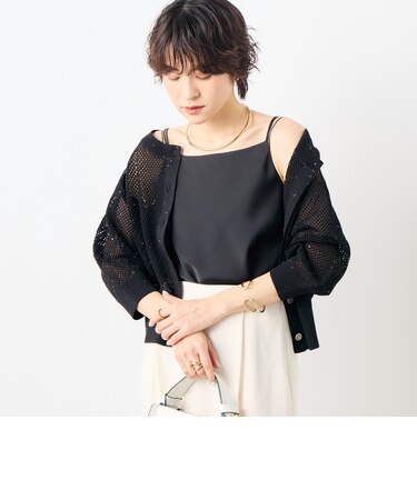 オトナサテン2WAYキャミソール