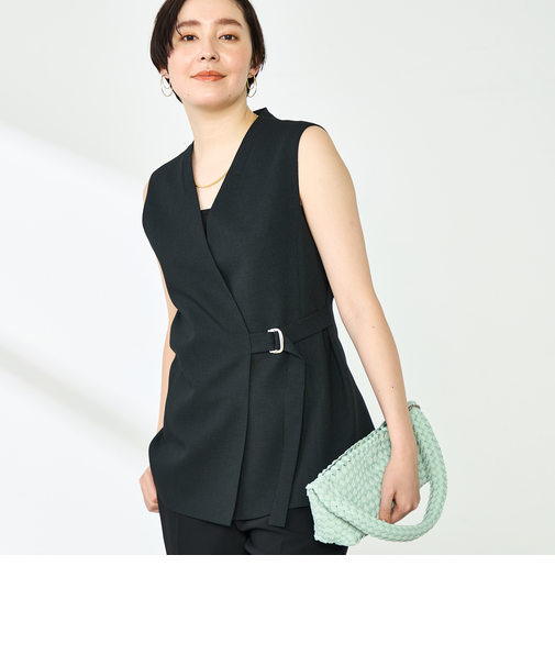 ウォッシャブルドライライトジレ