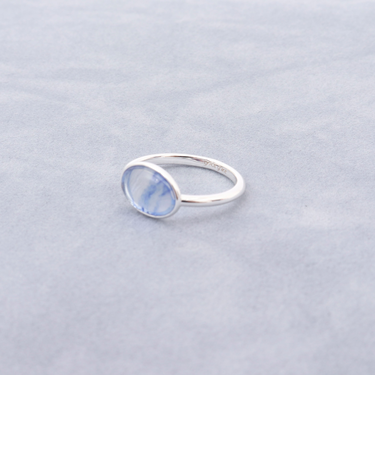 【grace grace/グラスグラス】天然石オーバルリング