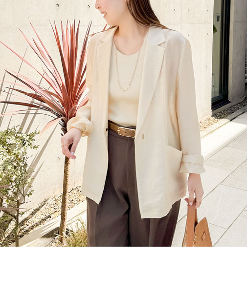 ウォッシャブルシアーシルクライトジャケット