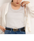 ラメリブタンクトップ