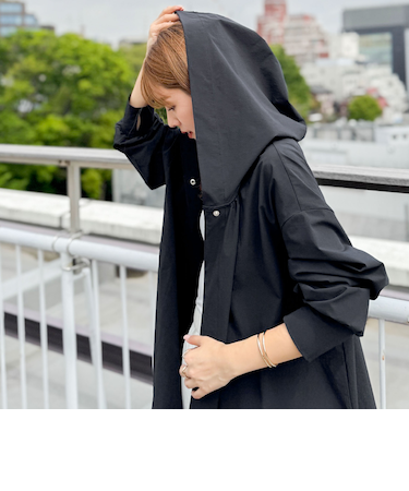 《高機能/セットアップ対応》ウォッシャブルラッシュガードフーディー