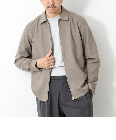 【Primeflex】《速乾/ストレッチ》ジップシャツブルゾン 25SS