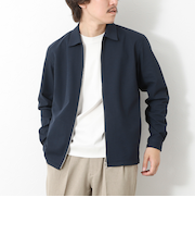 【Primeflex】《速乾/ストレッチ》ジップシャツブルゾン 25SS