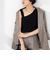 ◇【WEB限定】アシンメトリーカップ付きタンクトップ