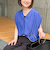 割繊Vネックブラウス