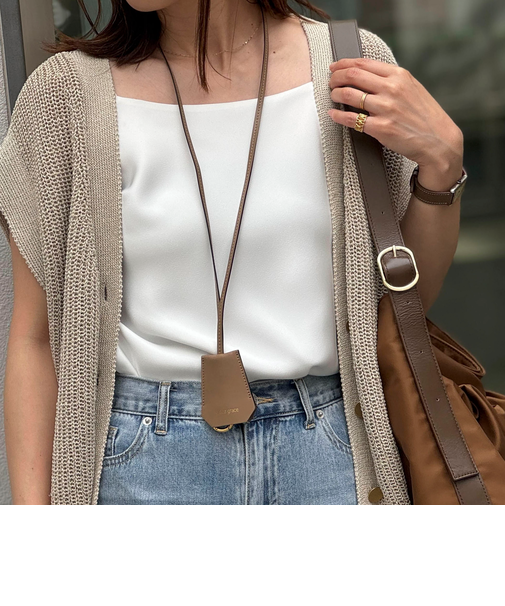 【grace grace/グラスグラス】レザークロシェット