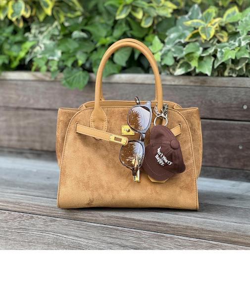 【SINBONO/シンボノ】 スエードコンビトートバッグ