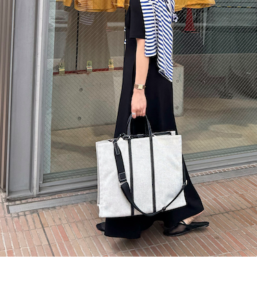 【De MAKER/ディメーカー】  Big new vase bag-L