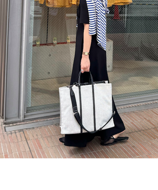 【De MAKER/ディメーカー】  Big new vase bag-L