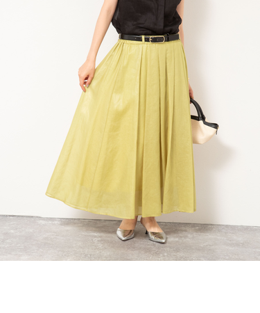 シアーチンツタックスカート