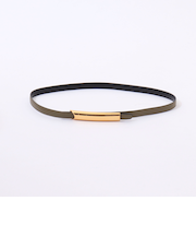 【ATELIER AMBOISE/アトリエアンボワーズ】チューブリバーシブルベルト