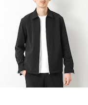 《セットアップ対応》ストレッチコーデュロイ ストレッチ ジップシャツ ブルゾン 25AW