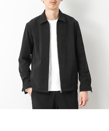 《セットアップ対応》ストレッチコーデュロイ ストレッチ ジップシャツ ブルゾン 25AW