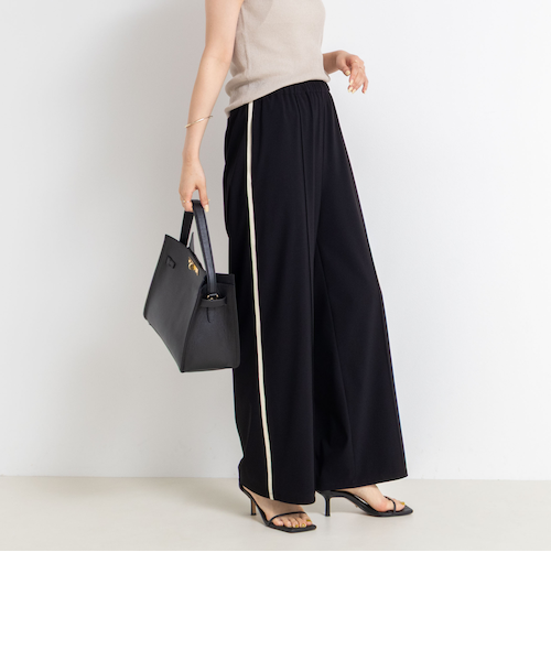 ウォッシャブルサイドライントリコットパンツ ウォッシャブルサイドライントリコットパンツ｜ノーリーズの通販