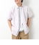 綿麻レギュラーカラー テープシャツ 25SS