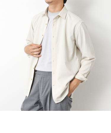 【EVALET】吸水速乾 イージーケア ストレッチシャツ