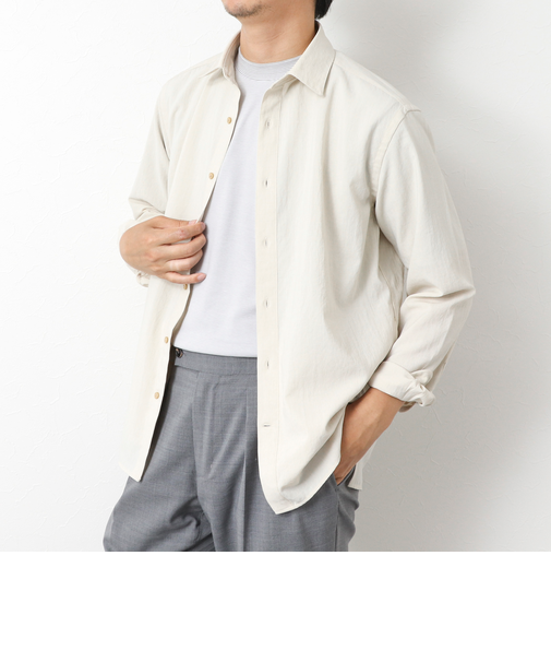 【EVALET】吸水速乾 イージーケア ストレッチシャツ