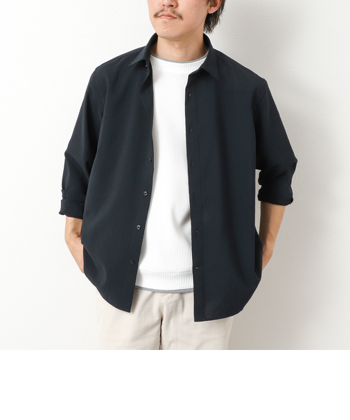 【EVALET】吸水速乾 イージーケア ストレッチシャツ