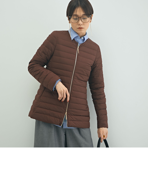 【Ｒ】ヘルノ ダウンジャケット ショート 軽量 42 ボトルネック HERNO（ヘルノ） ダウンジャケット SOFIA PI0046DIC 12017 12017Z