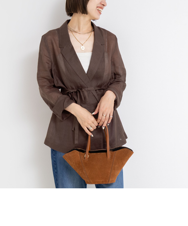 ウォッシャブルシアーラミーダブルジャケット