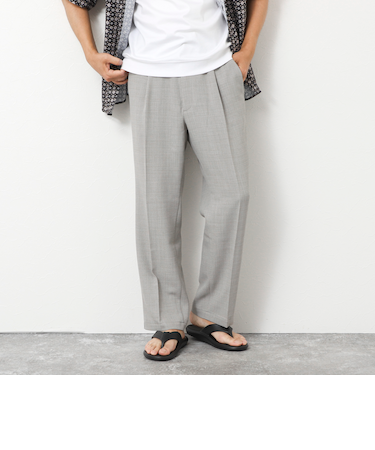 《Reflax》吸水速乾 アンチピリング ワンタックイージーPT