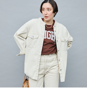 【RM denim】硫化染コーデュロイシャツジャケット