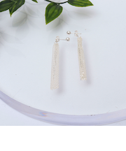 【ANNA SOTTILOTTA/アンナソッティロッタ】 FOUNTAINシルバーピアス