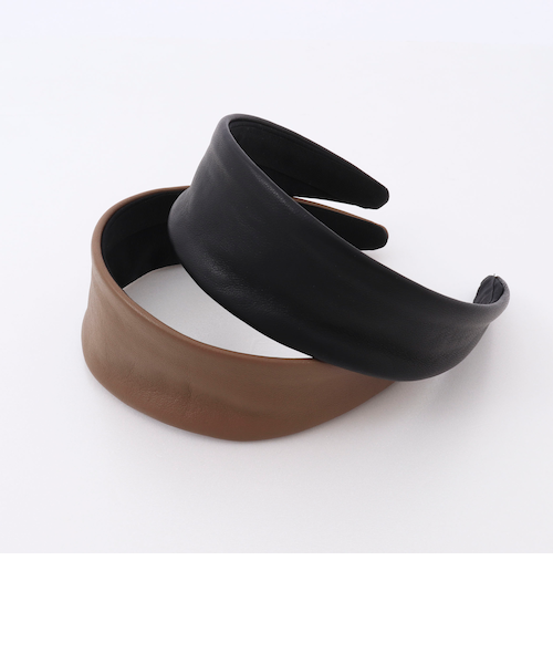 【極美品】Jennifer Ouellette　レザーカチューシャ　本革 JENNIFER OUELLETTE/ジェニファーオレット】レザーカチューシャ