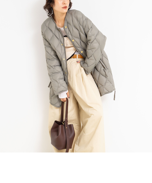 ◇【WEB限定】【TAION/タイオン】別注M65ミドル丈ダウン