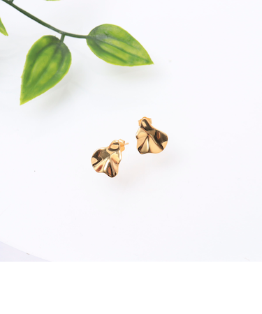 【ANNA SOTTILOTTA/アンナソッティロッタ】HERMINE ゴールドピアス