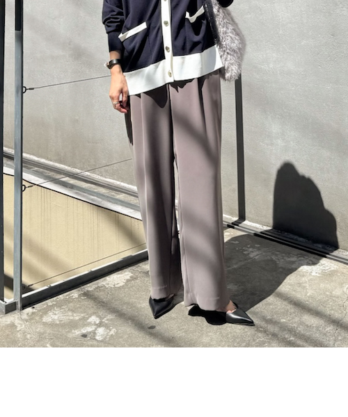 リボンニットツイードベスト｜ノーリーズの通販｜&mall（アンドモール