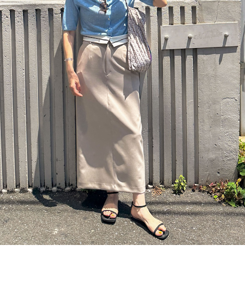 ★新品未使用タグ付★ ノーリーズ タイトスカート 2枚 みたらしだんこさま売約済 ウォッシャブル折り返しロングタイトスカート｜ノーリーズの通販