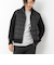 【TAION/タイオン】別注HI NECK DOWN JKT WITH SLEEVE KNIT 25AW