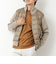 【TAION/タイオン】別注HI NECK DOWN JKT WITH SLEEVE KNIT 25AW