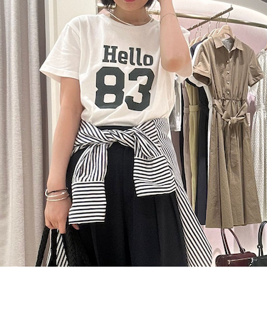 店舗別注ナンバリングTシャツ
