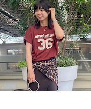 店舗別注ナンバリングTシャツ