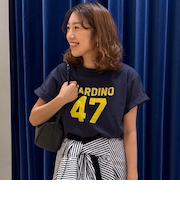 店舗別注ナンバリングTシャツ