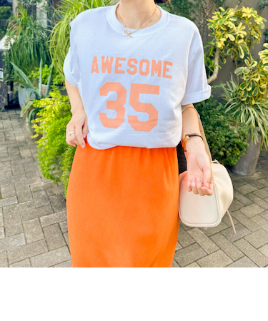 店舗別注ナンバリングTシャツ