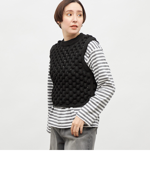 《手洗い可能》3D柄ベスト