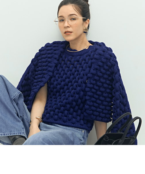 《手洗い可能》3D柄ボレロカーディガン